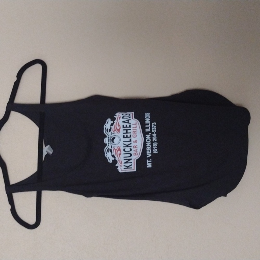 Novelty biker tank top